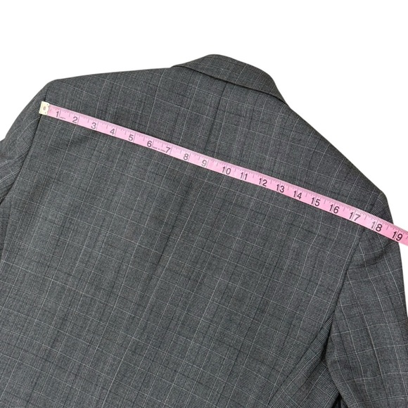 Ted Baker London No Ordinary Joe Jake Wool Suit Grey Black Glen Check 40REG 34W - Picture 5 of 16